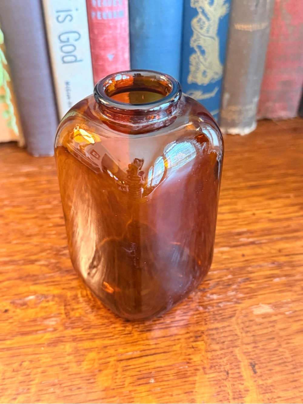 Antique 150-year-old amber snuff bottle - Picture 5 of 13